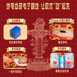 PANTASY 86003 DÙ XIẾC bộ đồ chơi xếp lắp ráp ghép mô hình Creator Sáng Tạo 1440 khối