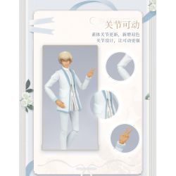 BLOKEES 73511 THÁM TỬ LỪNG DANH CONAN PHIÊN BẢN THẦN KỲ KỶ NIỆM 30 NĂM TORU AMURO MẶC VÁY TRẮNG bộ đồ chơi xếp lắp ráp ghép mô hình Movie & Game Phim Và Trò Chơi