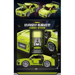 Kazi KY6154 6154 DỰ ÁN XE HƠI HẠNG SANG THỂ THAO LZ-LPA bộ đồ chơi xếp lắp ráp ghép mô hình Speed Champions Racing Cars Đua Xe Công Thức 436 khối