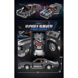 Kazi KY6154 6154 DỰ ÁN XE HƠI HẠNG SANG THỂ THAO LZ-LPA bộ đồ chơi xếp lắp ráp ghép mô hình Speed Champions Racing Cars Đua Xe Công Thức 436 khối