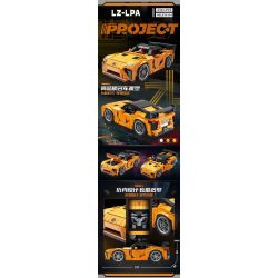 Kazi KY6155 6155 DỰ ÁN XE SANG THỂ THAO GF-1967 bộ đồ chơi xếp lắp ráp ghép mô hình Speed Champions Racing Cars Đua Xe Công Thức 562 khối