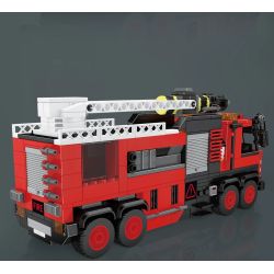 MouldKing 24094 Mould King 24094 XE CỨU HỎA HỘ THÀNH PHỐ bộ đồ chơi xếp lắp ráp ghép mô hình City URBAN RESCUE FIRE TRUCK 752 khối