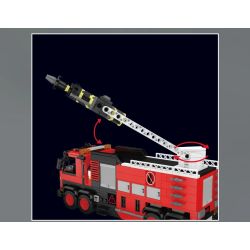 MouldKing 24094 Mould King 24094 XE CỨU HỎA HỘ THÀNH PHỐ bộ đồ chơi xếp lắp ráp ghép mô hình City URBAN RESCUE FIRE TRUCK 752 khối