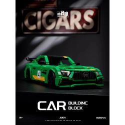 SMALL ANGLE JD104 MERCEDES-BENZ ÁC QUỶ XANH AMG bộ đồ chơi xếp lắp ráp ghép mô hình Creator Sáng Tạo 1585 khối