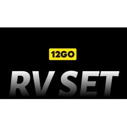 12GO 95003 GÓI XE KÉO SIÊU UNIMOG RV+ bộ đồ chơi xếp lắp ráp ghép mô hình Creator Sáng Tạo 2135 khối