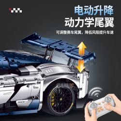 GULY 10656 SIÊU XE FERRARI F80 1:8 tỷ lệ 1:8 bộ đồ chơi xếp lắp ráp ghép mô hình Technic Kỹ Thuật Công Nghệ Cao Mô Hình Phương Tiện 3998 khối