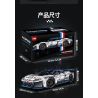GULY 10656 SIÊU XE FERRARI F80 1:8 tỷ lệ 1:8 bộ đồ chơi xếp lắp ráp ghép mô hình Technic Kỹ Thuật Công Nghệ Cao Mô Hình Phương Tiện 3998 khối