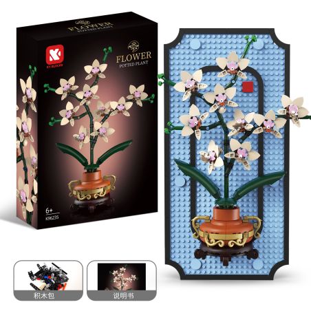 KAIYU KEEYEE WORLD K96235 96235 TRANH TREO HOA LAN bộ đồ chơi xếp lắp ráp ghép mô hình Arts & Crafts PHOTO FRAME 531 khối