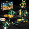 KAIYU KEEYEE WORLD K96234 96234 XE NÔNG NGHIỆP ROBOT NĂM BIẾN bộ đồ chơi xếp lắp ráp ghép mô hình Technic ASSEMBLING AGRICULTURAL VEHICLES Kỹ Thuật Công Nghệ Cao Mô Hình Phương Tiện 331 khối
