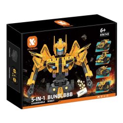 KAIYU KEEYEE WORLD K96145-2 96145-2 ROBOT NĂM TRONG MỘT BUMBLEBEE bộ đồ chơi xếp lắp ráp ghép mô hình Technic Kỹ Thuật Công Nghệ Cao Mô Hình Phương Tiện 373 khối
