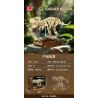 JIESTAR 57035 BẢO TÀNG KHỦNG LONG TYRANNOSAURUS REX bộ đồ chơi xếp lắp ráp ghép mô hình DINOSAUR MUSSUM 289 khối