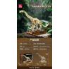 JIESTAR 57040 BẢO TÀNG KHỦNG LONG BRACHIOSAURUS bộ đồ chơi xếp lắp ráp ghép mô hình DINOSAUR MUSSUM 284 khối