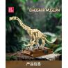 JIESTAR 57040 BẢO TÀNG KHỦNG LONG BRACHIOSAURUS bộ đồ chơi xếp lắp ráp ghép mô hình DINOSAUR MUSSUM 284 khối