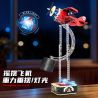 KAIYU KEEYEE WORLD K96233 96233 MÁY BAY XOAY TRỌNG LỰC GIẢM ÁP bộ đồ chơi xếp lắp ráp ghép mô hình Creator SWING AIRCRAFT Sáng Tạo 460 khối