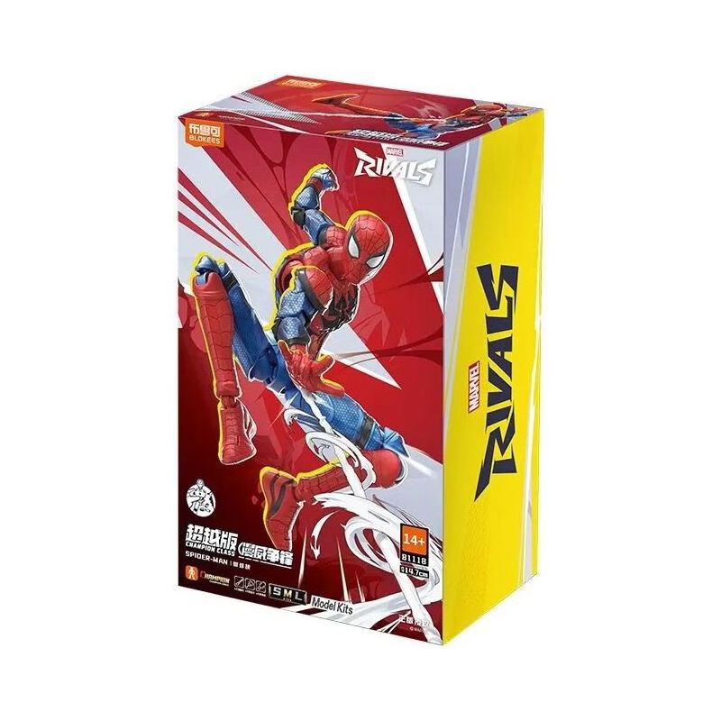 BLOKEES 81118 MARVEL ĐỐI ĐẦU SPIDER-MAN BEYOND EDITION CC-06 bộ đồ chơi xếp lắp ráp ghép mô hình Technic Kỹ Thuật Công Nghệ Cao Mô Hình Phương Tiện