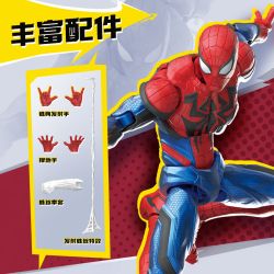 BLOKEES 81118 MARVEL ĐỐI ĐẦU SPIDER-MAN BEYOND EDITION CC-06 bộ đồ chơi xếp lắp ráp ghép mô hình Technic Kỹ Thuật Công Nghệ Cao Mô Hình Phương Tiện