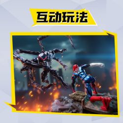 BLOKEES 81118 MARVEL ĐỐI ĐẦU SPIDER-MAN BEYOND EDITION CC-06 bộ đồ chơi xếp lắp ráp ghép mô hình Technic Kỹ Thuật Công Nghệ Cao Mô Hình Phương Tiện