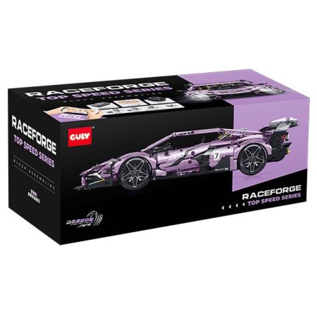 GULY 10653 XE THỂ THAO LAMBORGHINI MCLAREN 1:10 tỷ lệ 1:10 bộ đồ chơi xếp lắp ráp ghép mô hình Technic Kỹ Thuật Công Nghệ Cao Mô Hình Phương Tiện 2074 khối