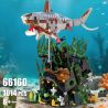 XBERT 66160 VẬN MAY CÁ MẬP bộ đồ chơi xếp lắp ráp ghép mô hình Arts & Crafts DEATH SHARK'S FORTUNE 1014 khối