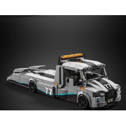 LE YI 31067 TRAILER CHUYÊN NGHIỆP TIÊU CHUẨN bộ đồ chơi xếp lắp ráp ghép mô hình Creator VAN TOW PRO Sáng Tạo 672 khối