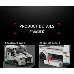 LE YI 31067 TRAILER CHUYÊN NGHIỆP TIÊU CHUẨN bộ đồ chơi xếp lắp ráp ghép mô hình Creator VAN TOW PRO Sáng Tạo 672 khối