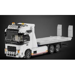 LE YI 31068 SIÊU TRAILER KHỔNG LỒ bộ đồ chơi xếp lắp ráp ghép mô hình Creator MEGA TOW PRO Sáng Tạo 670 khối