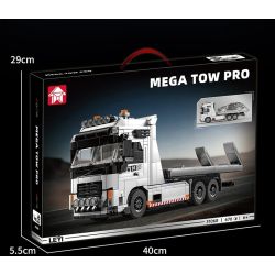 LE YI 31068 SIÊU TRAILER KHỔNG LỒ bộ đồ chơi xếp lắp ráp ghép mô hình Creator MEGA TOW PRO Sáng Tạo 670 khối