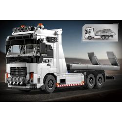 LE YI 31068 SIÊU TRAILER KHỔNG LỒ bộ đồ chơi xếp lắp ráp ghép mô hình Creator MEGA TOW PRO Sáng Tạo 670 khối