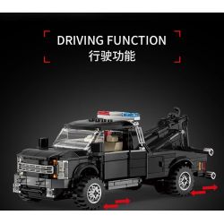 LE YI 31069 XE KÉO HẠNG NẶNG bộ đồ chơi xếp lắp ráp ghép mô hình Creator HEAVY-DUTY TOW PRO Sáng Tạo 594 khối