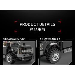 LE YI 31069 XE KÉO HẠNG NẶNG bộ đồ chơi xếp lắp ráp ghép mô hình Creator HEAVY-DUTY TOW PRO Sáng Tạo 594 khối