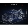 LE YI 31069 XE KÉO HẠNG NẶNG bộ đồ chơi xếp lắp ráp ghép mô hình Creator HEAVY-DUTY TOW PRO Sáng Tạo 594 khối