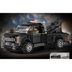 LE YI 31069 XE KÉO HẠNG NẶNG bộ đồ chơi xếp lắp ráp ghép mô hình Creator HEAVY-DUTY TOW PRO Sáng Tạo 594 khối