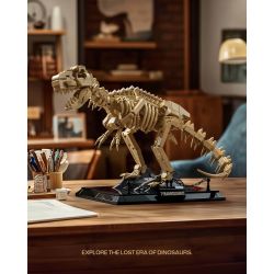 NIFELIZ NF10343 10343 HÓA THẠCH KHỦNG LONG BẠO CHÚA bộ đồ chơi xếp lắp ráp ghép mô hình Creator T.REX FOSSILS MODEL TOY Sáng Tạo 826 khối