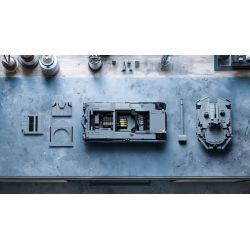 NIFELIZ NF10300 10300 XE TĂNG CHIẾN ĐẤU CHỦ LỰC M1 ABRAMS bộ đồ chơi xếp lắp ráp ghép mô hình Military Army ABRAMS-X TANK Quân Sự Bộ Đội 2136 khối