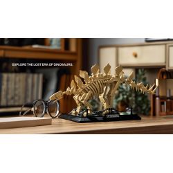 NIFELIZ NF10353 10353 HÓA THẠCH STEGOSAURUS bộ đồ chơi xếp lắp ráp ghép mô hình Creator STEGOSAURUS FOSSILS Sáng Tạo 665 khối