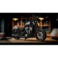 NIFELIZ NF10342 10342 MÔ TÔ HARLEY IRON 883 bộ đồ chơi xếp lắp ráp ghép mô hình Creator HARLEY-DAVIDSON IRON 883 MOTORCYCLE Sáng Tạo 827 khối