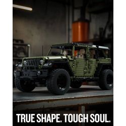 NIFELIZ NF10324 10324 XE JEEP WILLY ĐỊA HÌNH bộ đồ chơi xếp lắp ráp ghép mô hình Technic WILLIS OFF-ROAD CAR Kỹ Thuật Công Nghệ Cao Mô Hình Phương Tiện 2899 khối