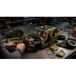 NIFELIZ NF10324 10324 XE JEEP WILLY ĐỊA HÌNH bộ đồ chơi xếp lắp ráp ghép mô hình Technic WILLIS OFF-ROAD CAR Kỹ Thuật Công Nghệ Cao Mô Hình Phương Tiện 2899 khối