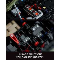 NIFELIZ NF10324 10324 XE JEEP WILLY ĐỊA HÌNH bộ đồ chơi xếp lắp ráp ghép mô hình Technic WILLIS OFF-ROAD CAR Kỹ Thuật Công Nghệ Cao Mô Hình Phương Tiện 2899 khối