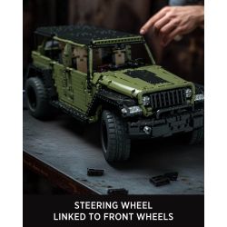 NIFELIZ NF10324 10324 XE JEEP WILLY ĐỊA HÌNH bộ đồ chơi xếp lắp ráp ghép mô hình Technic WILLIS OFF-ROAD CAR Kỹ Thuật Công Nghệ Cao Mô Hình Phương Tiện 2899 khối