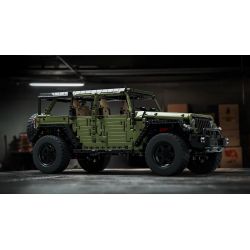 NIFELIZ NF10324 10324 XE JEEP WILLY ĐỊA HÌNH bộ đồ chơi xếp lắp ráp ghép mô hình Technic WILLIS OFF-ROAD CAR Kỹ Thuật Công Nghệ Cao Mô Hình Phương Tiện 2899 khối