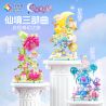 JIALE SPECIAL 66003 LẠC VÀO XỨ SỞ THẦN TIÊN NHỮNG BÔNG HOA bộ đồ chơi xếp lắp ráp ghép mô hình Girl Con Gái