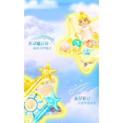 JIALE SPECIAL 66005 LẠC VÀO XỨ SỞ THẦN TIÊN BIỂN XANH bộ đồ chơi xếp lắp ráp ghép mô hình Girl Con Gái