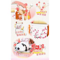 JIALE SPECIAL 54039 CÂY SỐNG Ở NƠI ĐẸP HÃY NHÌN NHỮNG THÔNG XANH bộ đồ chơi xếp lắp ráp ghép mô hình