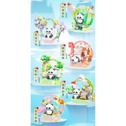 JIALE SPECIAL 54039 CÂY SỐNG Ở NƠI ĐẸP HÃY NHÌN NHỮNG THÔNG XANH bộ đồ chơi xếp lắp ráp ghép mô hình