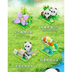 JIALE SPECIAL 54042 THỰC VẬT CHỨA ĐỰNG NHỮNG ĐIỀU TỐT ĐẸP MỌI VIỆC DIỄN RA bộ đồ chơi xếp lắp ráp ghép mô hình