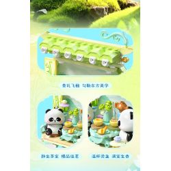 JIALE SPECIAL 54045 BỘ SƯU TẬP PHƯƠNG ĐÔNG CỜ VUA VUI NHỘN bộ đồ chơi xếp lắp ráp ghép mô hình