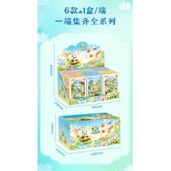 JIALE SPECIAL 54045 BỘ SƯU TẬP PHƯƠNG ĐÔNG CỜ VUA VUI NHỘN bộ đồ chơi xếp lắp ráp ghép mô hình