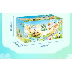 JIALE SPECIAL 54045 BỘ SƯU TẬP PHƯƠNG ĐÔNG CỜ VUA VUI NHỘN bộ đồ chơi xếp lắp ráp ghép mô hình