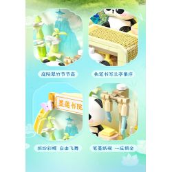 JIALE SPECIAL 54045 BỘ SƯU TẬP PHƯƠNG ĐÔNG CỜ VUA VUI NHỘN bộ đồ chơi xếp lắp ráp ghép mô hình